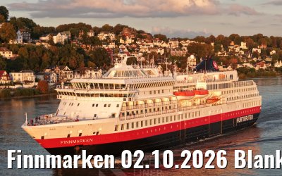 Finnmarken 02.10.2026 Blankenese