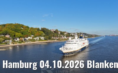 Hamburg 04.10.2026 Blankenese