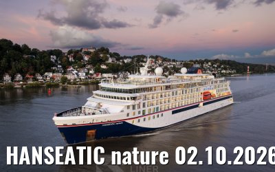 HANSEATIC nature 02.10.2026 Blankenese