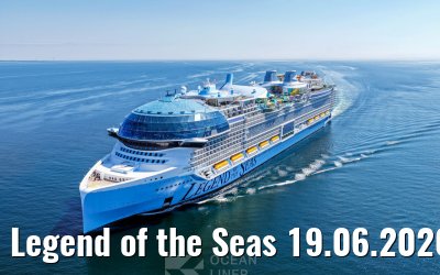 Legend of the Seas 19.06.2026 Danish Coast