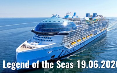 Legend of the Seas 19.06.2026 Danish Coast
