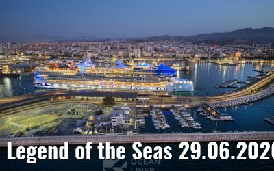Legend of the Seas 29.06.2026 Malaga