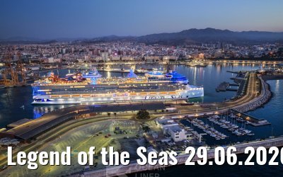 Legend of the Seas 29.06.2026 Malaga