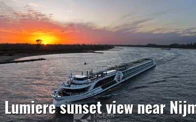 Lumiere sunset view near Nijmegen 28.10.2025