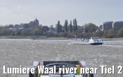 Lumiere Waal river near Tiel 28.10.2025