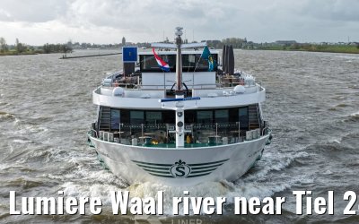 Lumiere Waal river near Tiel 28.10.2025