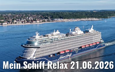 Mein Schiff Relax 21.06.2026 Laboe