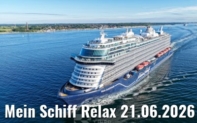 Mein Schiff Relax 21.06.2026 Laboe