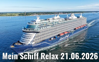 Mein Schiff Relax 21.06.2026 Laboe