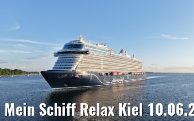 Mein Schiff Relax Kiel 10.06.2026