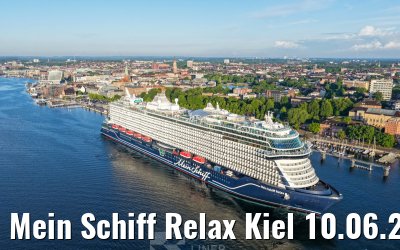 Mein Schiff Relax Kiel 10.06.2026