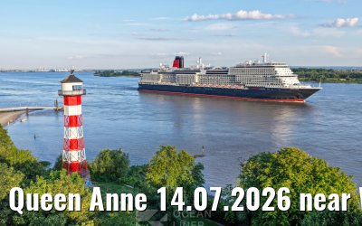 Queen Anne 14.07.2026 near Wittenbergen