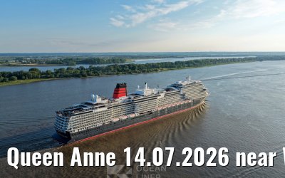 Queen Anne 14.07.2026 near Wittenbergen