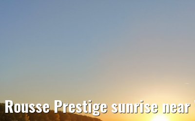 Rousse Prestige sunrise near Vukovar 21.09.2025