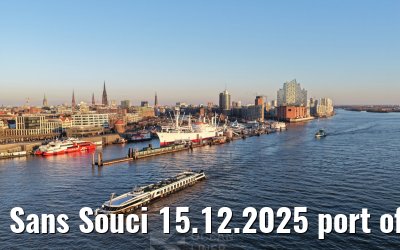 Sans Souci 15.12.2025 port of Hamburg