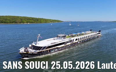 SANS SOUCI 25.05.2026 Lauterbach arrival