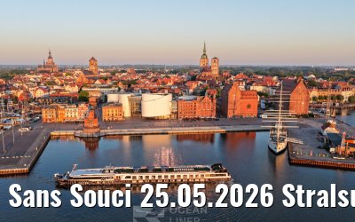Sans Souci 25.05.2026 Stralsund early morning