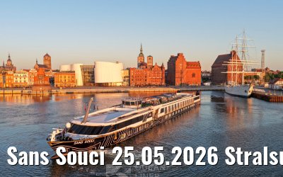 Sans Souci 25.05.2026 Stralsund early morning