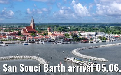 San Souci Barth arrival 05.06.2026