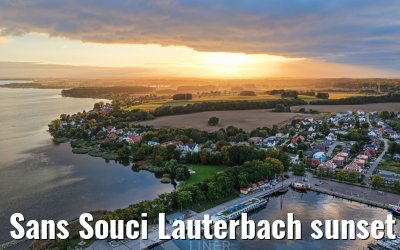 Sans Souci Lauterbach sunset 24.09.2026