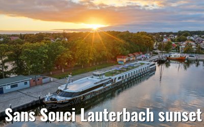 Sans Souci Lauterbach sunset 24.09.2026