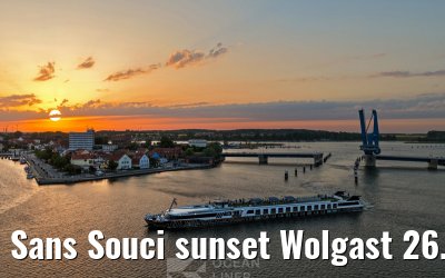 Sans Souci sunset Wolgast 26.05.2026