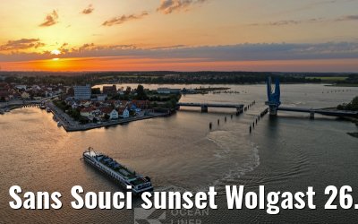Sans Souci sunset Wolgast 26.05.2026
