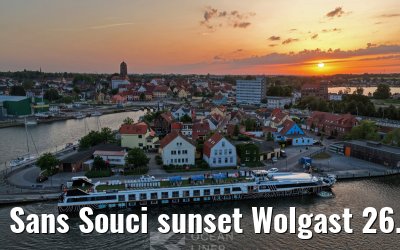 Sans Souci sunset Wolgast 26.05.2026