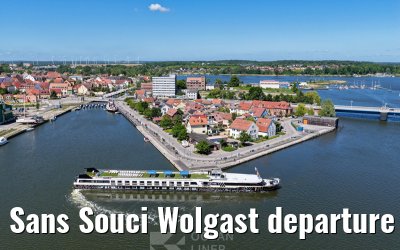 Sans Souci Wolgast departure 27.05.2026