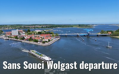 Sans Souci Wolgast departure 27.05.2026