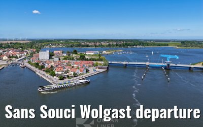 Sans Souci Wolgast departure 27.05.2026