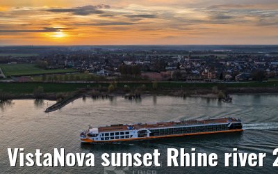 VistaNova sunset Rhine river 22.03.2026