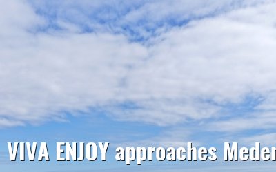 VIVA ENJOY approaches Medemblik 01.04.2026