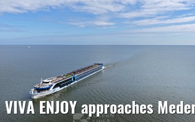 VIVA ENJOY approaches Medemblik 01.04.2026