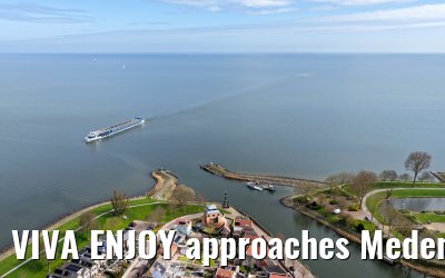 VIVA ENJOY approaches Medemblik 01.04.2026