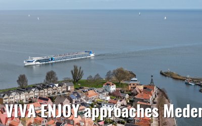 VIVA ENJOY approaches Medemblik 01.04.2026