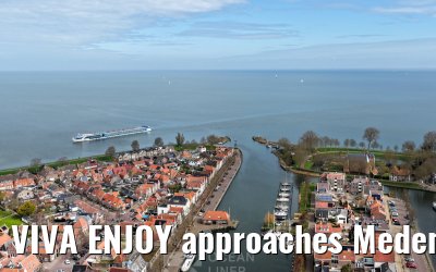 VIVA ENJOY approaches Medemblik 01.04.2026