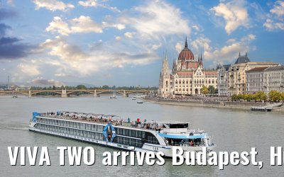 VIVA TWO arrives Budapest, Hungary 28.09.2025